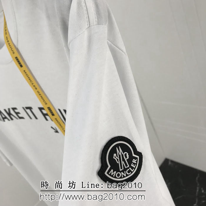 Moncler X PalAngel聯名合作系列 19ss早春新款短袖 數碼直噴印花 定制純棉面料 高版本男女同款 ydi2018